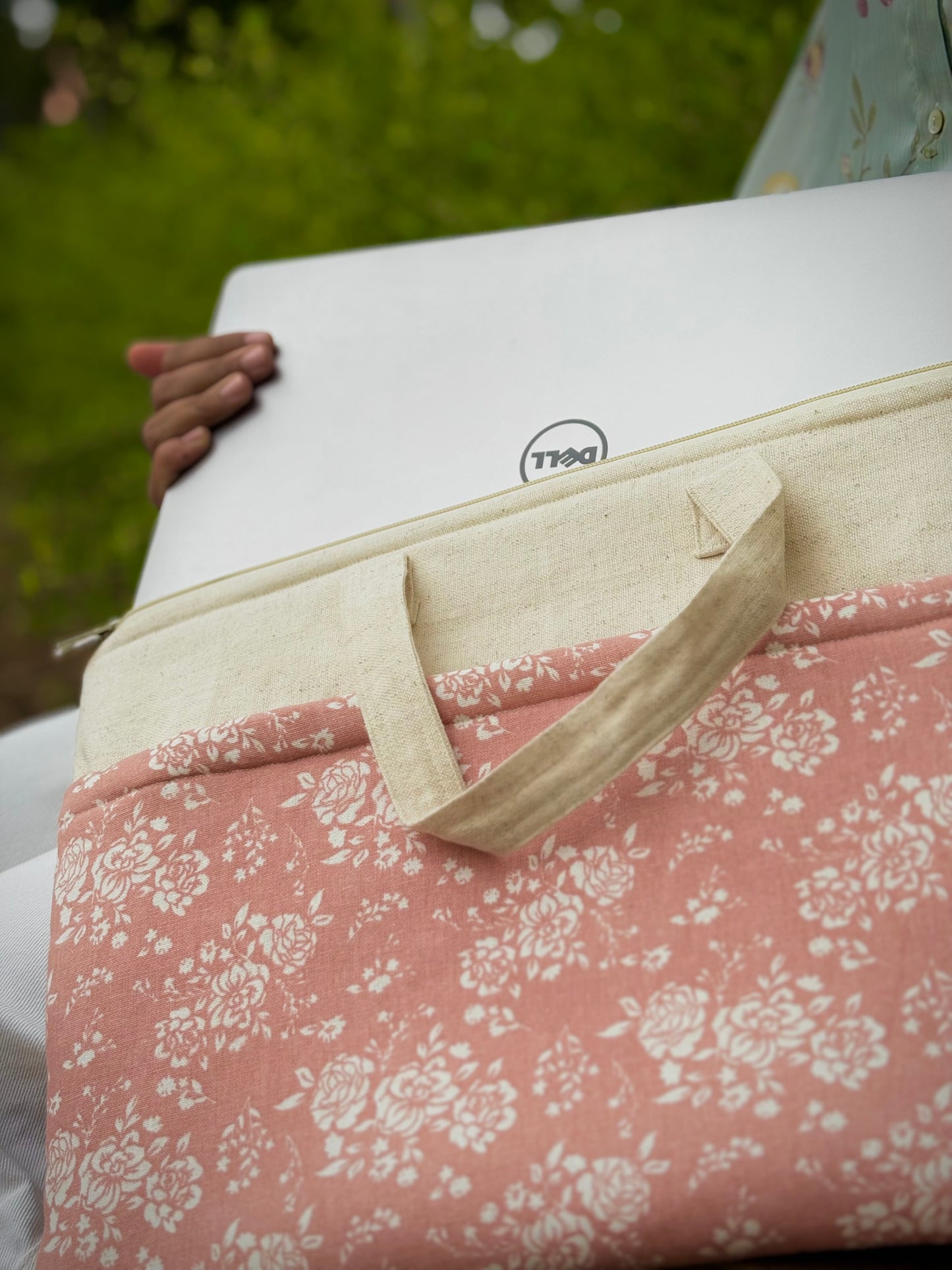 Subtle Blossom Laptop Sleeve - 13 inches