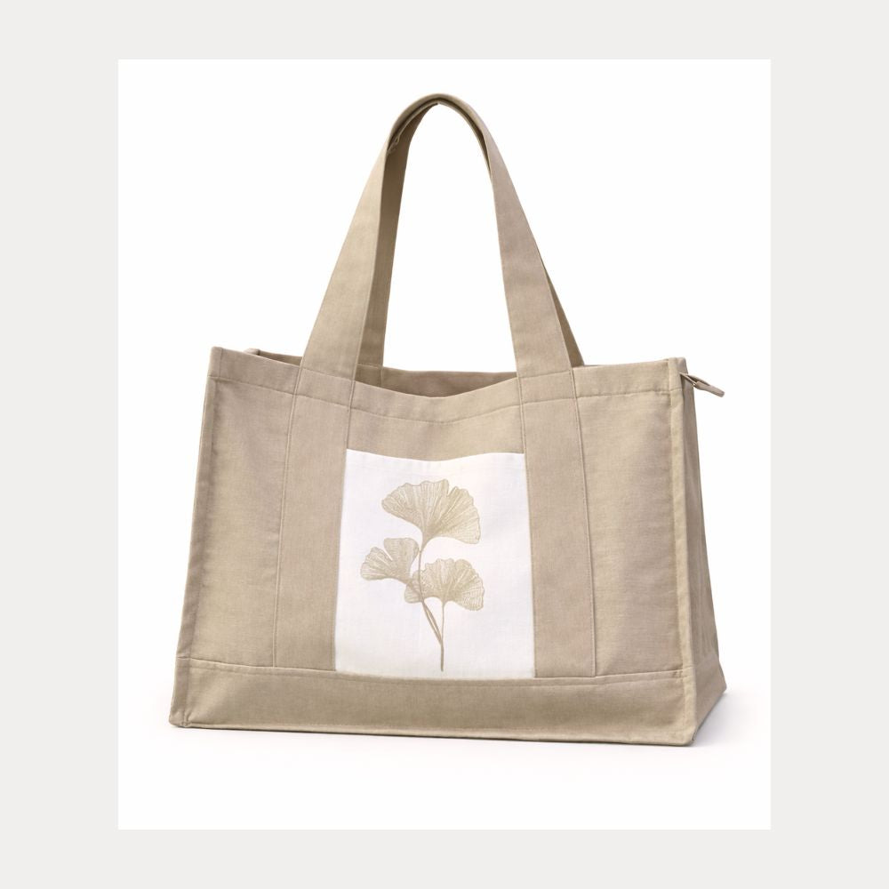 Embroidered Office Tote
