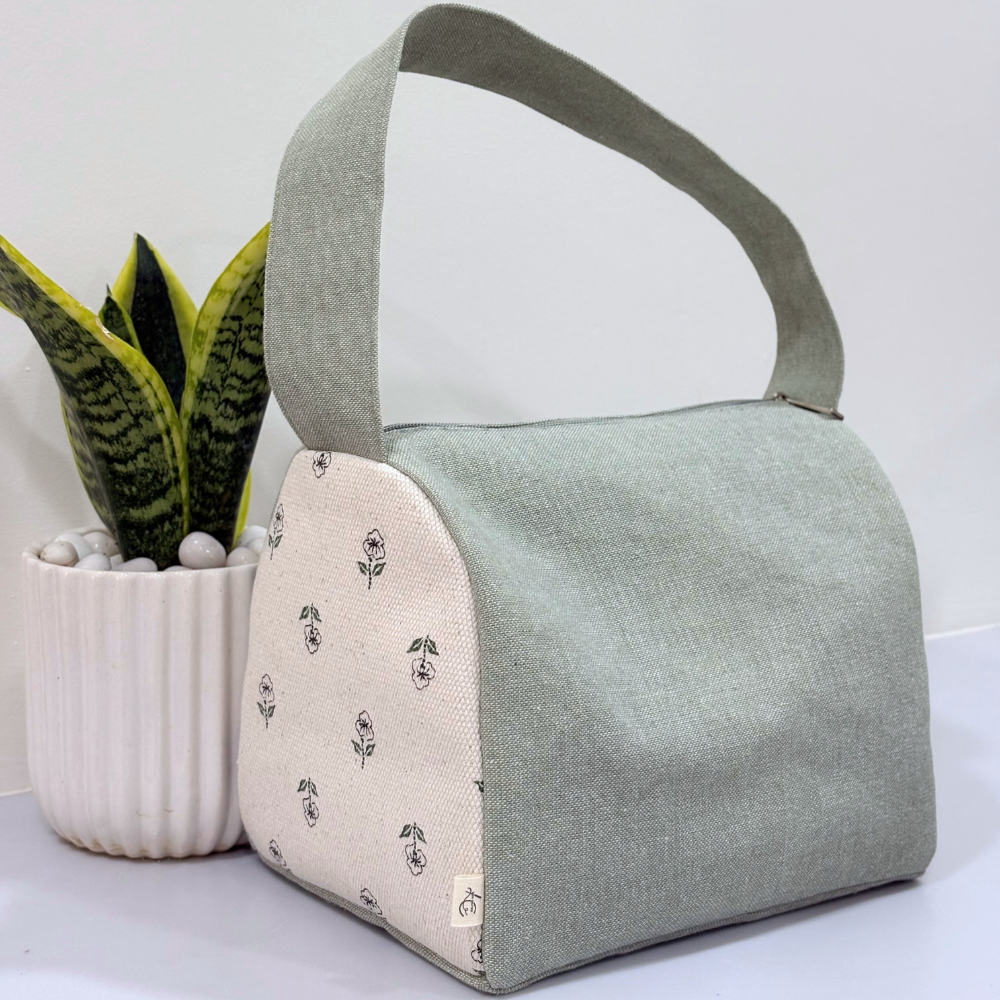Bloom Cotton Lunch Bag