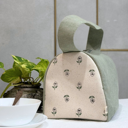 Bloom Cotton Lunch Bag