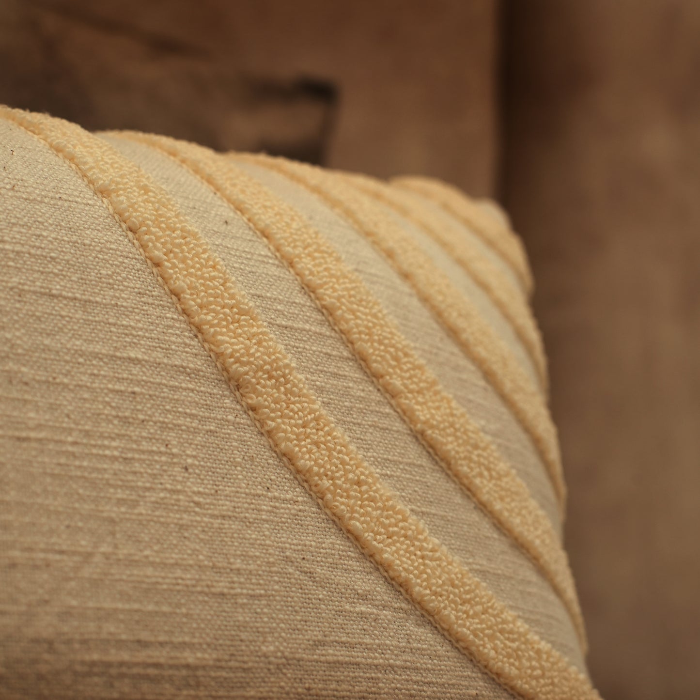 Concentric curves cushion cover