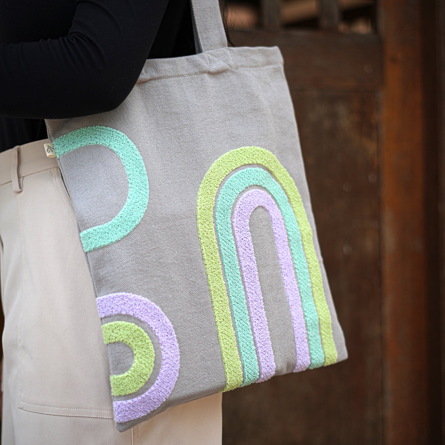 Rainbow Radiance Tote