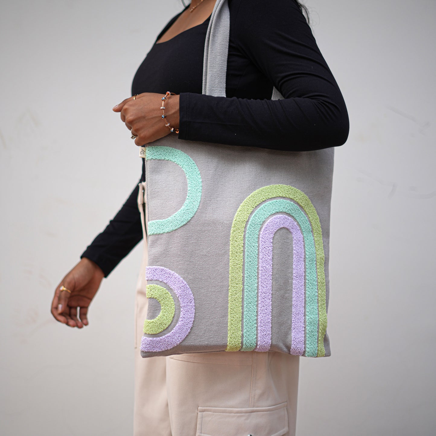 Rainbow Radiance Tote