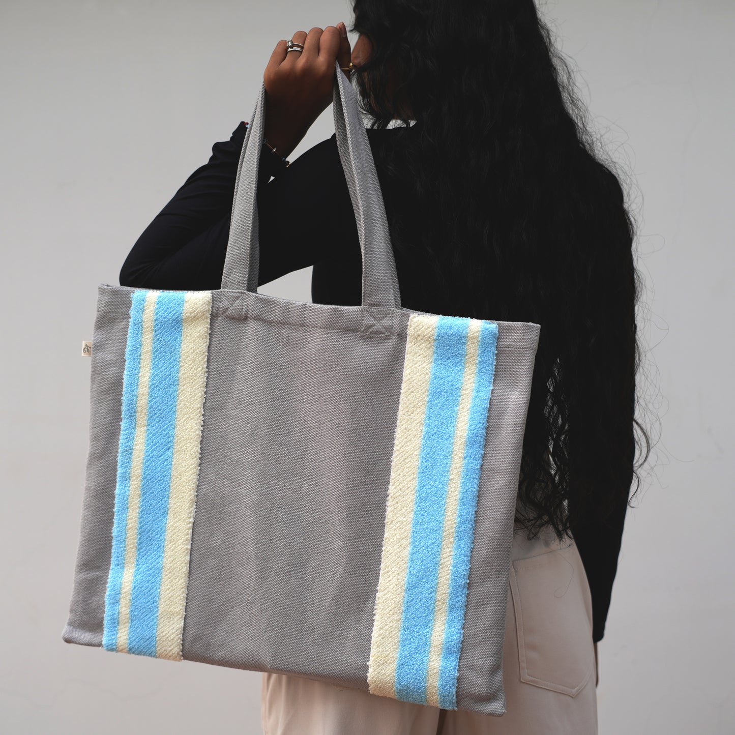 Classic Stripe Tote