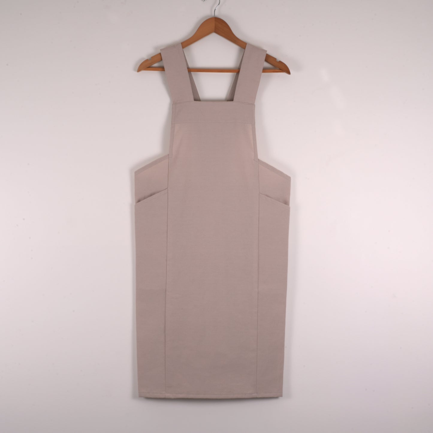 Dusty pink Cross back apron